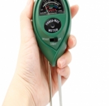 Dụng cụ đa năng đo độ ẩm đất, pH đất, đo cường độ ánh sáng - DMK 2244